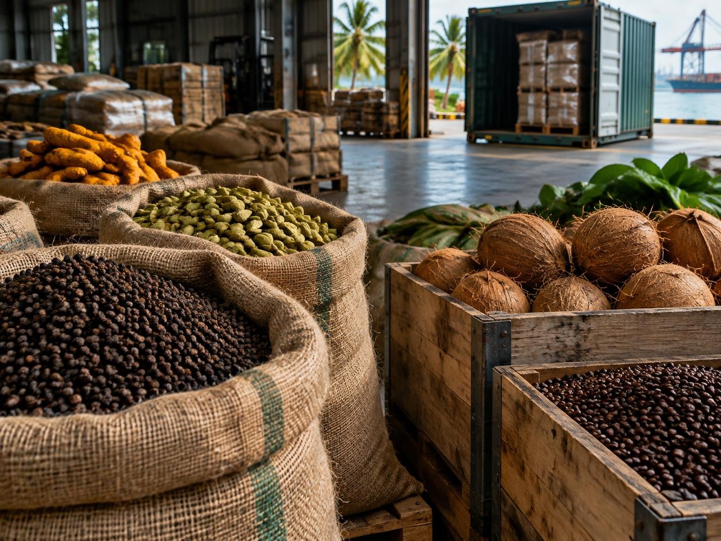 Kerala agricultural products prepared for export